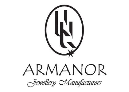 Armanor Logo (White)